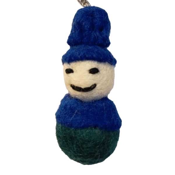 Felt Key Chain | Key Holder | Key Ring | Hand-felted | Handmade in Nepal | Light Weight | Eco-friendly - Image 2