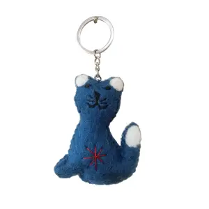 Felt Key Chain | Key Holder | Key Ring | Hand-felted | Handmade in Nepal | Light Weight | Eco-friendly