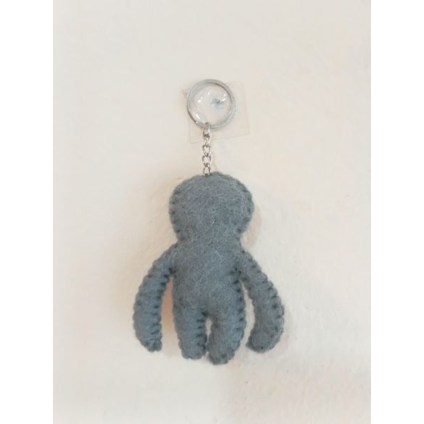 Felt Key Chain | Key Holder | Key Ring | Hand-felted | Handmade in Nepal | Light Weight | Eco-friendly - Image 3