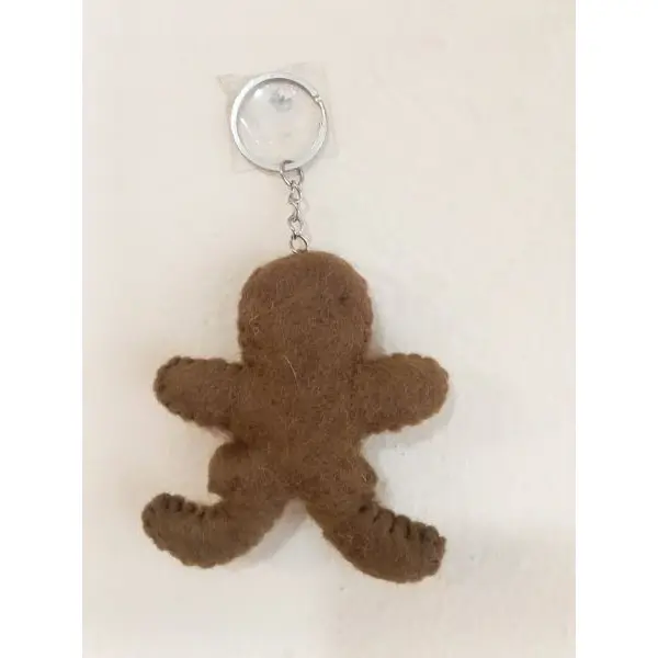 Felt Key Chain | Key Holder | Key Ring | Hand-felted | Handmade in Nepal | Light Weight | Eco-friendly - Image 3