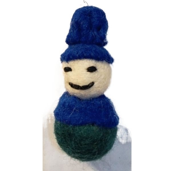 Felt Key Chain | Key Holder | Key Ring | Hand-felted | Handmade in Nepal | Light Weight | Eco-friendly - Image 3