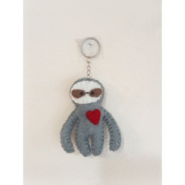Felt Key Chain | Key Holder | Key Ring | Hand-felted | Handmade in Nepal | Light Weight | Eco-friendly - Image 4