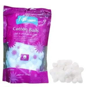 Femelle Round Cotton Balls