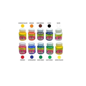 Fevicryl Acrylic Colors 100ml Set of 12 ( Crimson Red