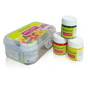 Fevicryl Fabric Acrylic Lilac Set Of 6 Colors (10ML)