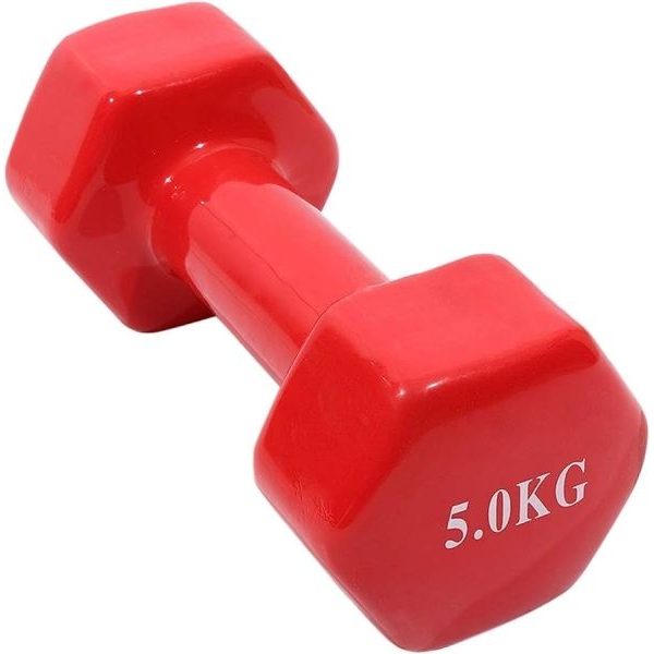 1kg, 2kg, 3kg, 4kg, 5kg Vinyl Coated Dumbbell For Home Workout - Image 5