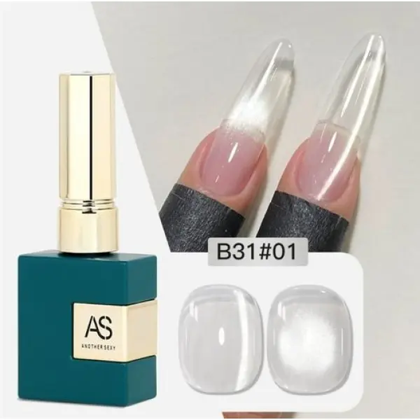 MQ Professional Glass Crystal Cat Eye Gel Polish Soak Off UV LED Gel Polish Cat Eye Nail Polish Trendy Gel Colors Manicure Pedicure Nail Art Nail Technician Nail Salon DIY Beauty Tool 15ml - Image 2