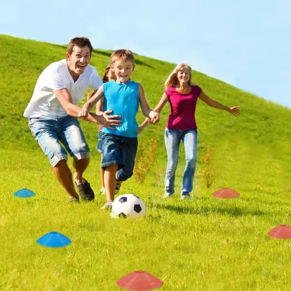 Field Space Marker/ Football Training Cones Set/ 50 pcs Set of Different Colour - Image 4