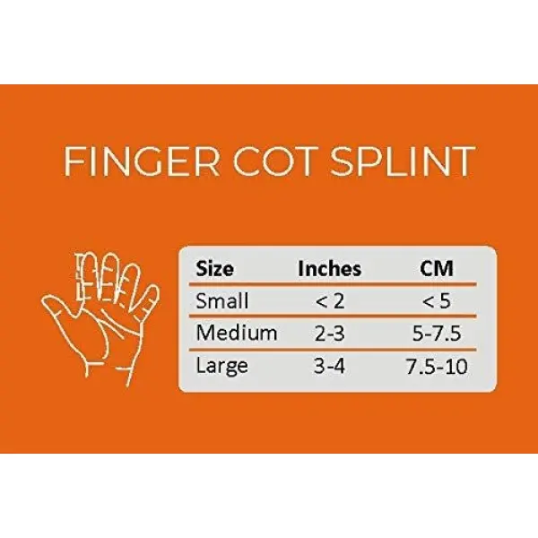 Finger Cot Splint , Finger Splint - Image 3