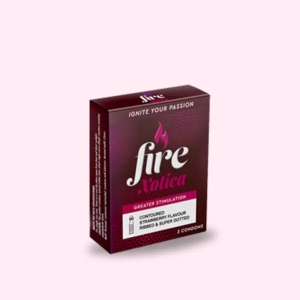 Fire Xotica 12'S Extra Time Condom (1pc)