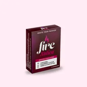Fire Xotica 12'S Extra Time Condom (1pc)
