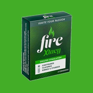 Fire Xtacy 12'S Extra Time Condom (10 X 12 Box)