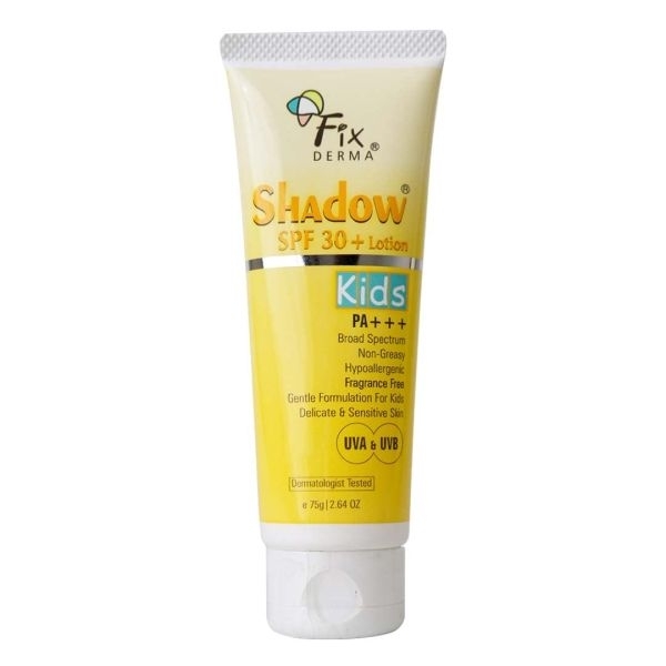Fix Derma Shadow Sunscreen Kids SPF 30+ Lotion 75g - Image 3