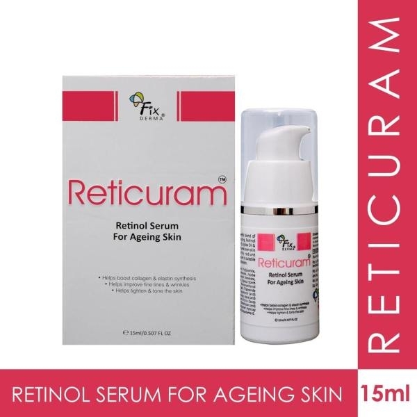 Fixderma Reticuram Serum - Retinol Serum - For Ageing Skin - 15ml - Image 2