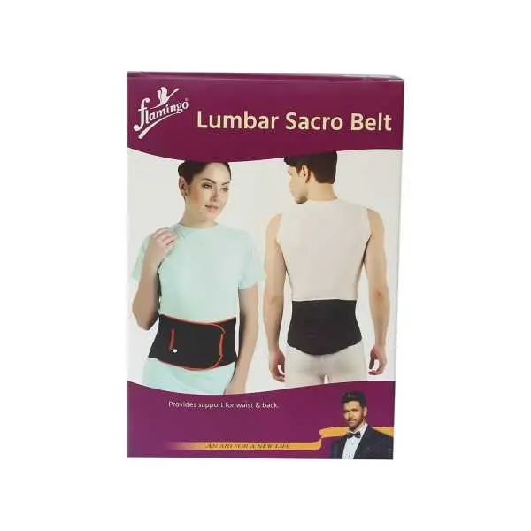 Flamingo Lumbar Sacro Belt For Lower Back Pain , Improves Posture - Image 3