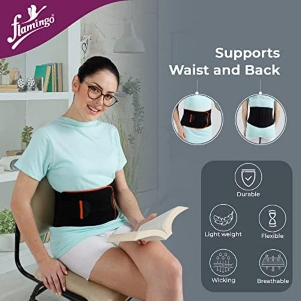 Flamingo Lumbar Sacro Belt For Lower Back Pain , Improves Posture - Image 5