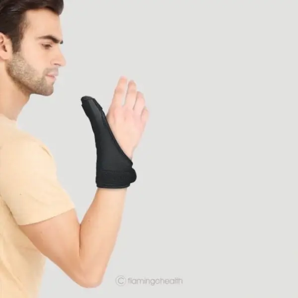 Flamingo Thumb Spica Splint - Recommended For Thumb Fracture & Sprains - Available In Various Sizes - Image 2