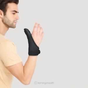 Flamingo Thumb Spica Splint - Recommended For Thumb Fracture & Sprains - Available In Various Sizes