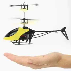 Flashing Light Mini Infrared Induction Flying Helicopter