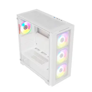 Flashotech White Elegant Transparent Casing (GC-01)