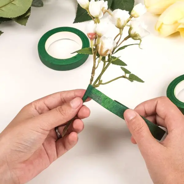 Floral Tape 1/2 Inch Width -30 Yards Green Paper Tape for Bouquet Wrapping & Flower Stem Binding, part of our latest arts, crafts. - Image 4