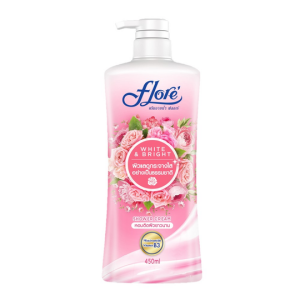 Flore White And Bright Shower Cream 450ml