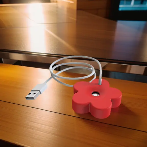 Flower Shaped Air Humidifier USB Portable - Image 2