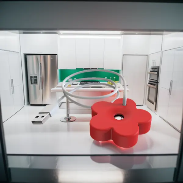 Flower Shaped Air Humidifier USB Portable - Image 3