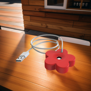 Flower Shaped Air Humidifier USB Portable