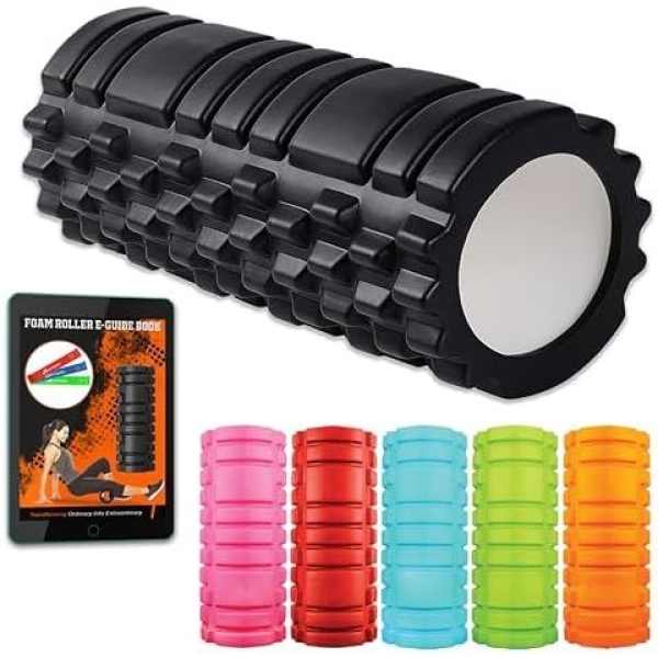 Foam Roller - Medium Density Deep Tissue Massager | Massage And Body Pain Medium Density Foam Roller Massager - Image 3