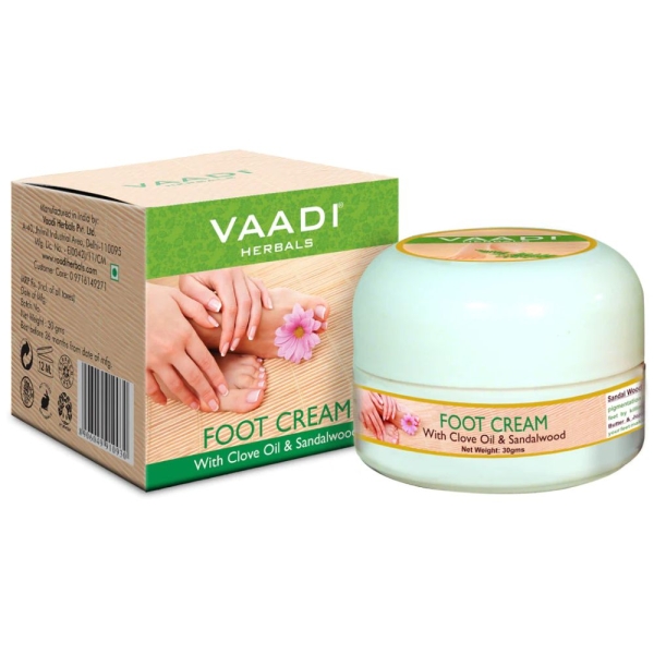 VAADI Foot Cream Clove & Sandal Oil (30 gms) - Image 2