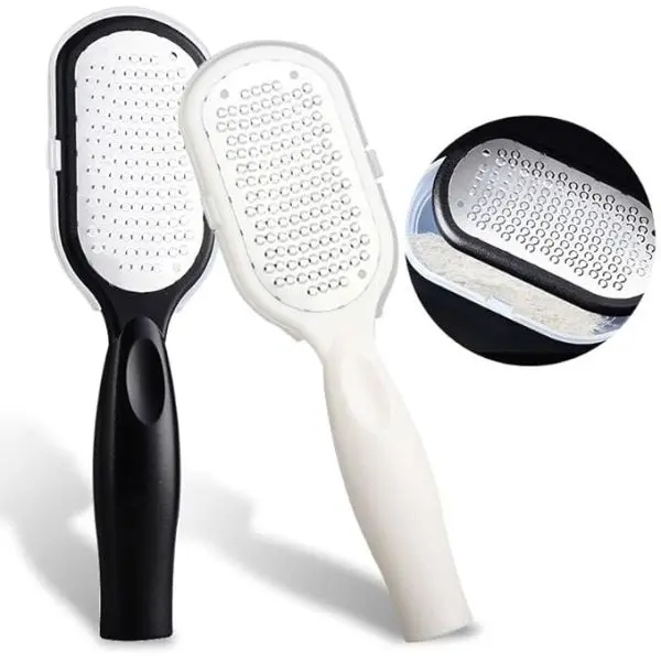 Foot Scrubber Filer Callus Remover Skincare Pedicure Tools Stainless Foot File Callus Remover Rasp Scraper Pedicure Shaver Tool - Image 4