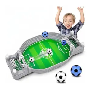 Football Table Interactive Game, 2024 New Soccer Toy Mini Tabletop Soccer Game, Foosball Tables Air Hockey Table Football Game Football Toys Board Game for Kids Adults 2 Players