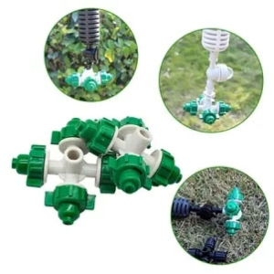 Four Head Misting Nozzle for Irrigation and Fogging Set