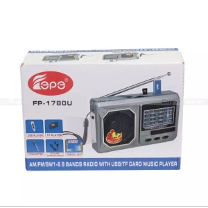 Fp-1781U Radio With Usb/Tf Card Music Player
