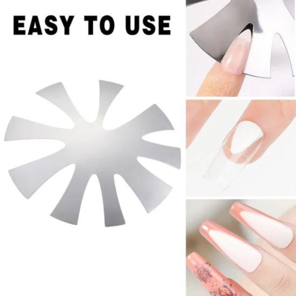 French Manicure - Stencil - Image 3