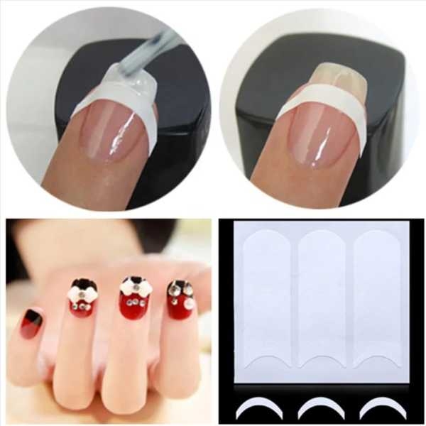 French Manicure Tip Guide French Nails Extension Beauty Tool Nail Salon Tool Nail Technician Tools - Image 2