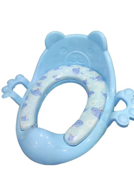 Froggy Comfort Soft Padded Potty Training Seat – Unisex Baby Toilet Trainer with Handles (Design May Vary) - Image 4