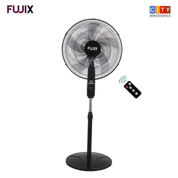 FUJIX Stand Fan 16" With Remote Digital Display - Image 2