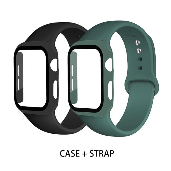 Full Screen Case Iwatch Band Strap For Apple Watch 41mm - Image 3