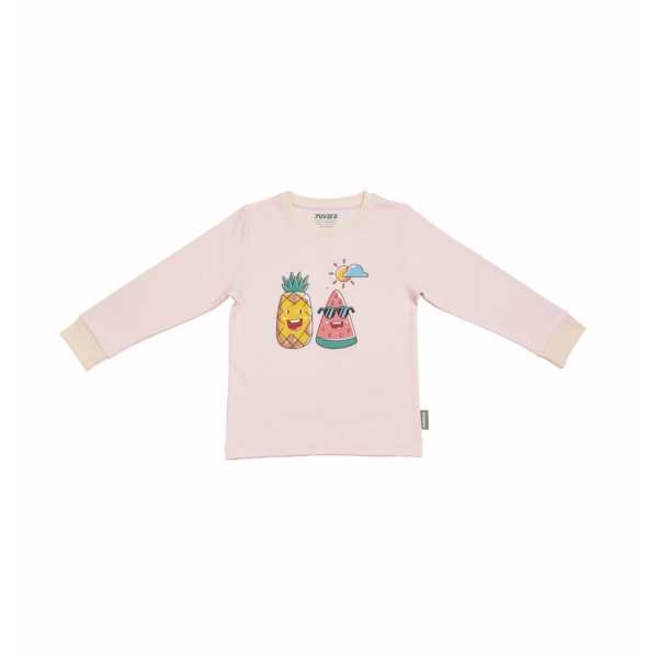 Full Sleeve Cotton Co-ord Set By Zuvara - Cool Fruit - Image 2