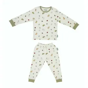 Full Sleeve Cotton Co-ord Set By Zuvara - Fruit Blast