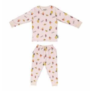 Full Sleeve Cotton Co-ord Set By Zuvara - Fruit Punch