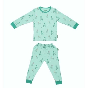 Full Sleeve Cotton Co-ord Set By Zuvara - Happy Giraffe