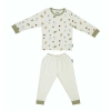 Full Sleeve Cotton Co-ord Set By Zuvara - Pear Fruit