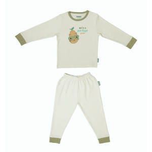 Full Sleeve Cotton Co-ord Set By Zuvara - Perfect Pear