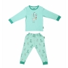 Full Sleeve Cotton Co-ord Set By Zuvara - Sweet Giraffe