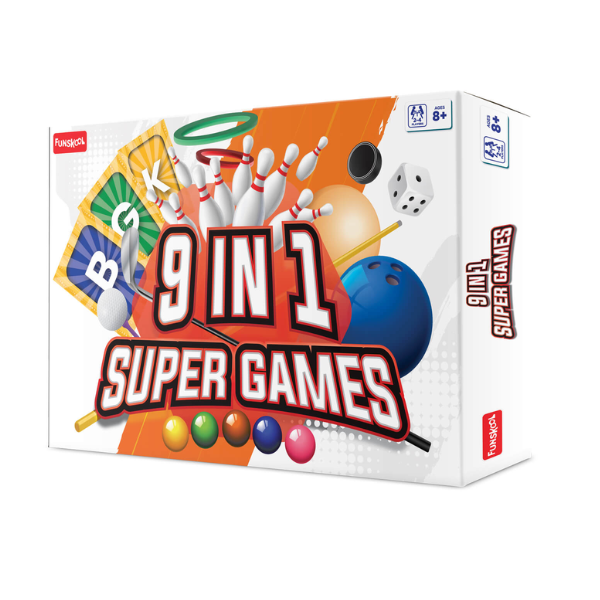 FUNSKOOL 9 In 1 Super Games - Image 3