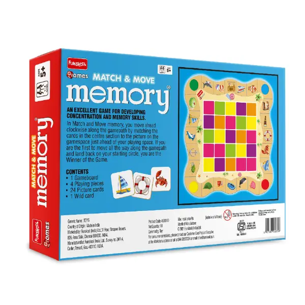 FUNSKOOL Memory Match & Move - Image 4