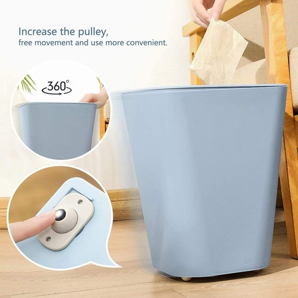 Furniture Universal Pulley Can Be Used For Bottom Wheel Trash Cans, Shelves, Storage Boxes, Stainless Steel Ball And Nylon Ball - Image 3